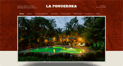Desktop Screenshot of laponderosapavones.com